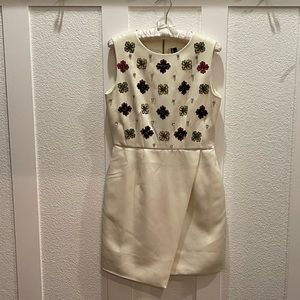 NWT Topshop beaded sleeveless dress US Size 6
